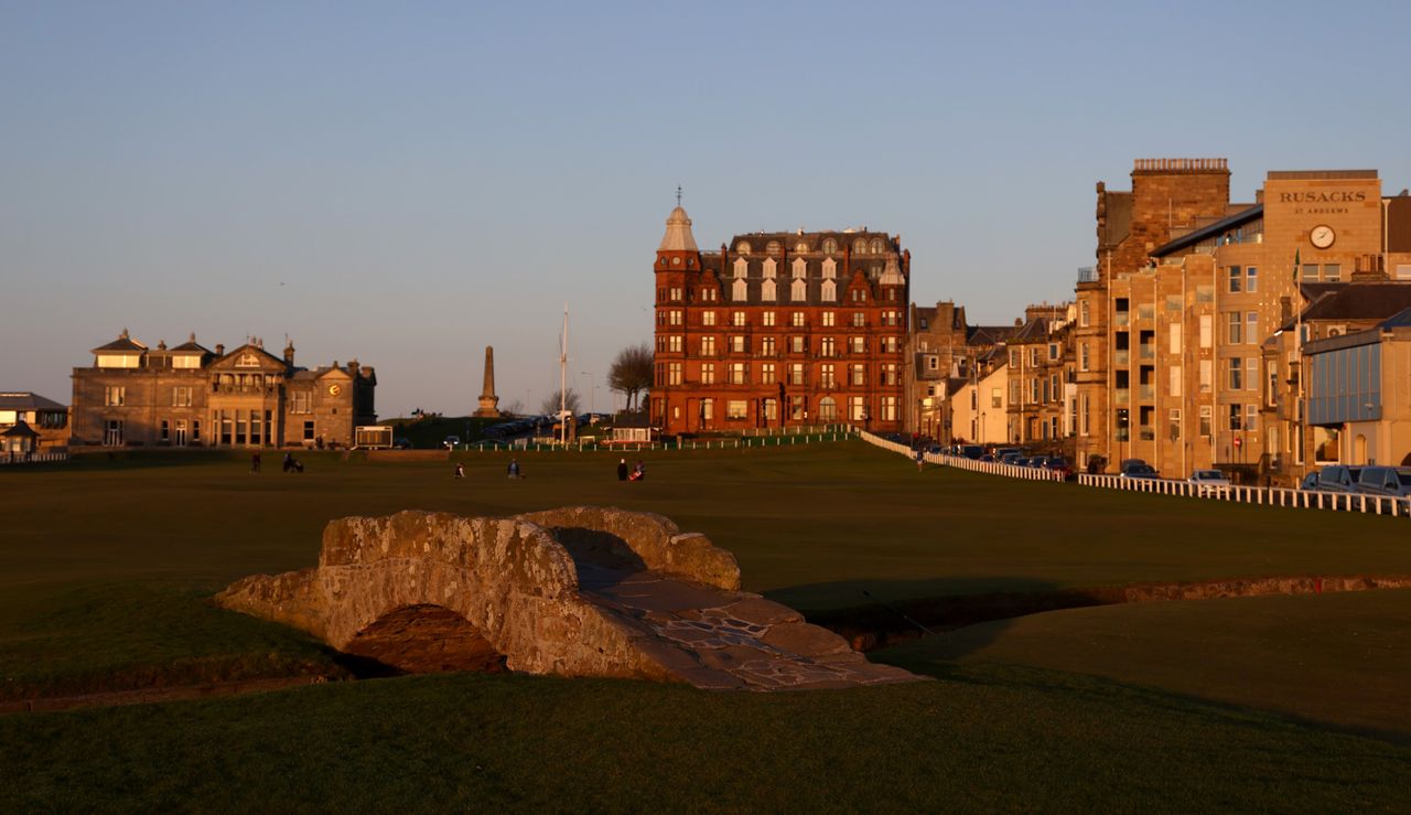 The Swilcan Bridge at St Andrews