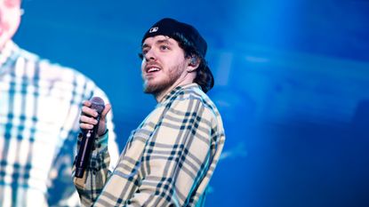 Jack Harlow performs on stage