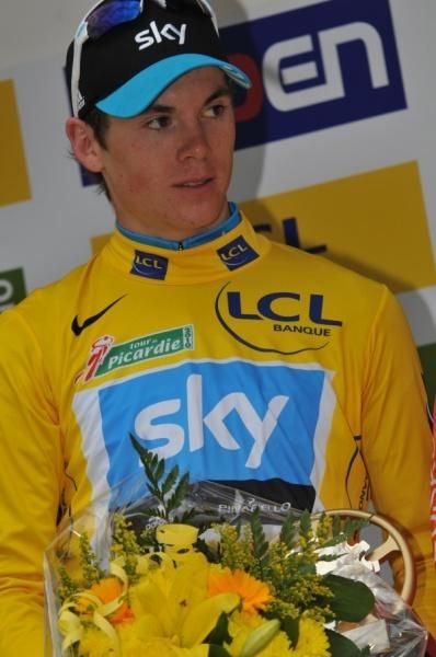 Ben Swift (Team Sky) claimed his first GC win at the Tour of Picardie