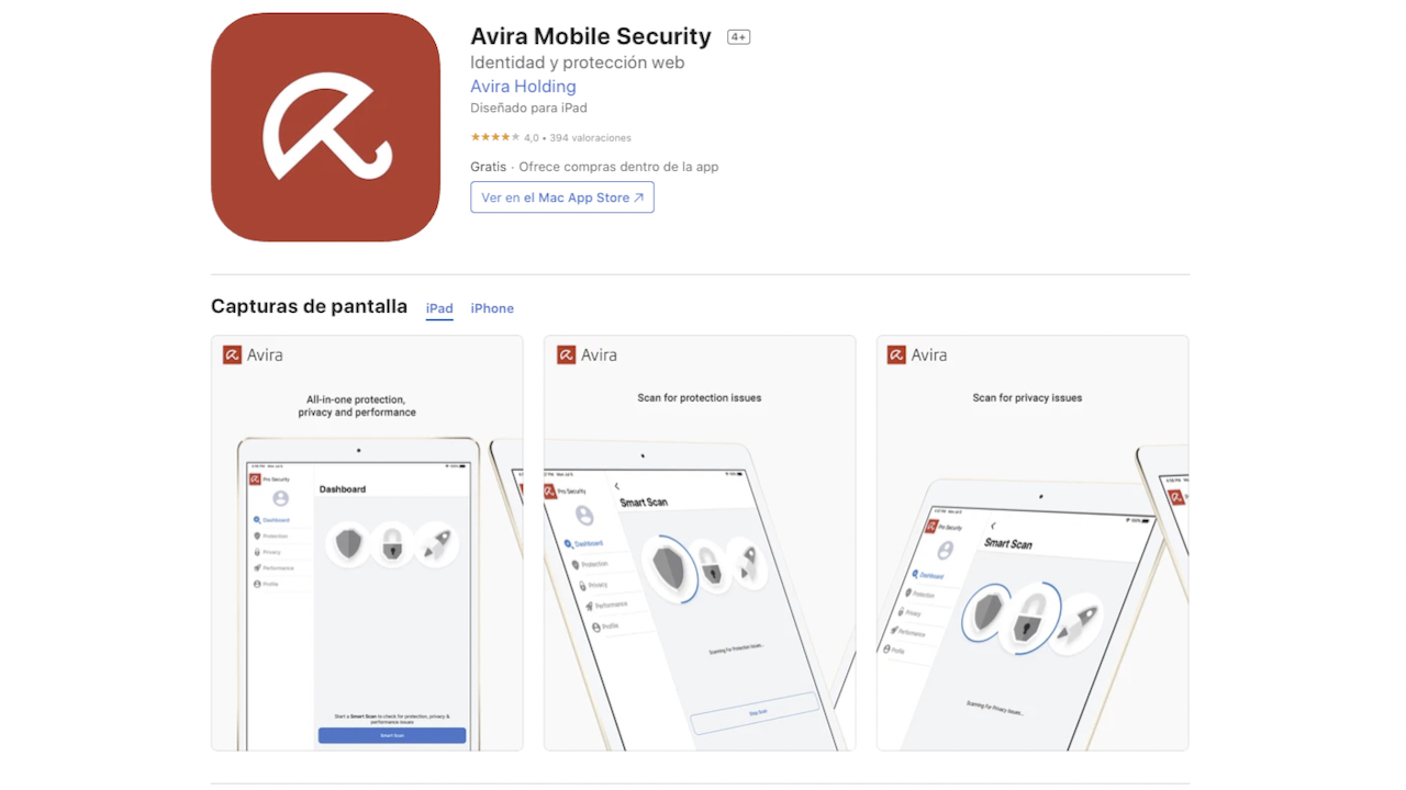 Avira antivirus iOS