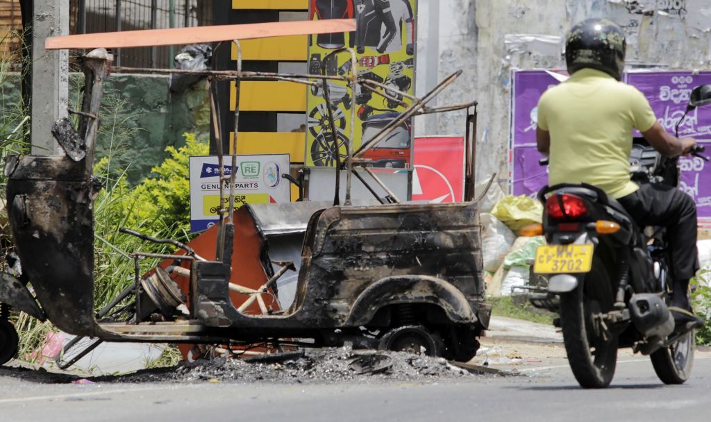 Sri Lanka violence. 