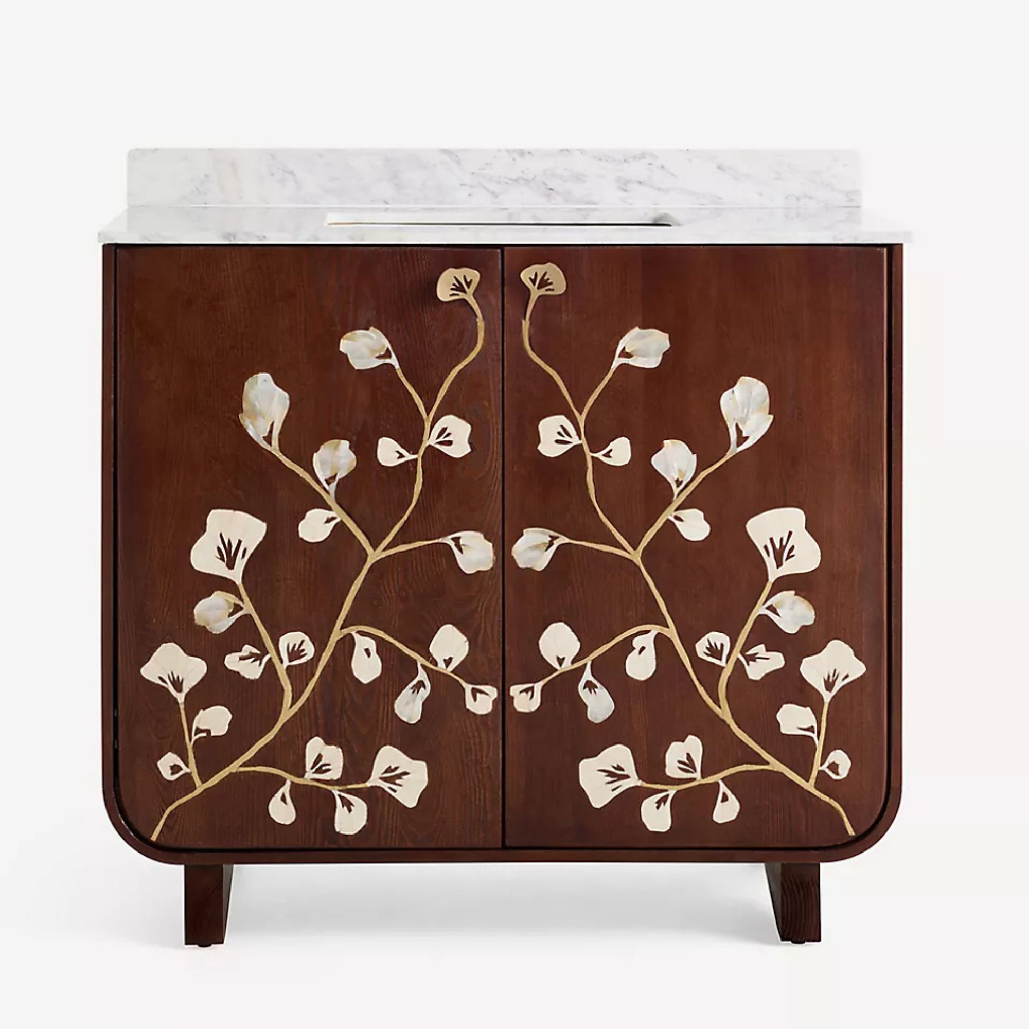 Toulouse Ash Wood Single Bathroom Vanity