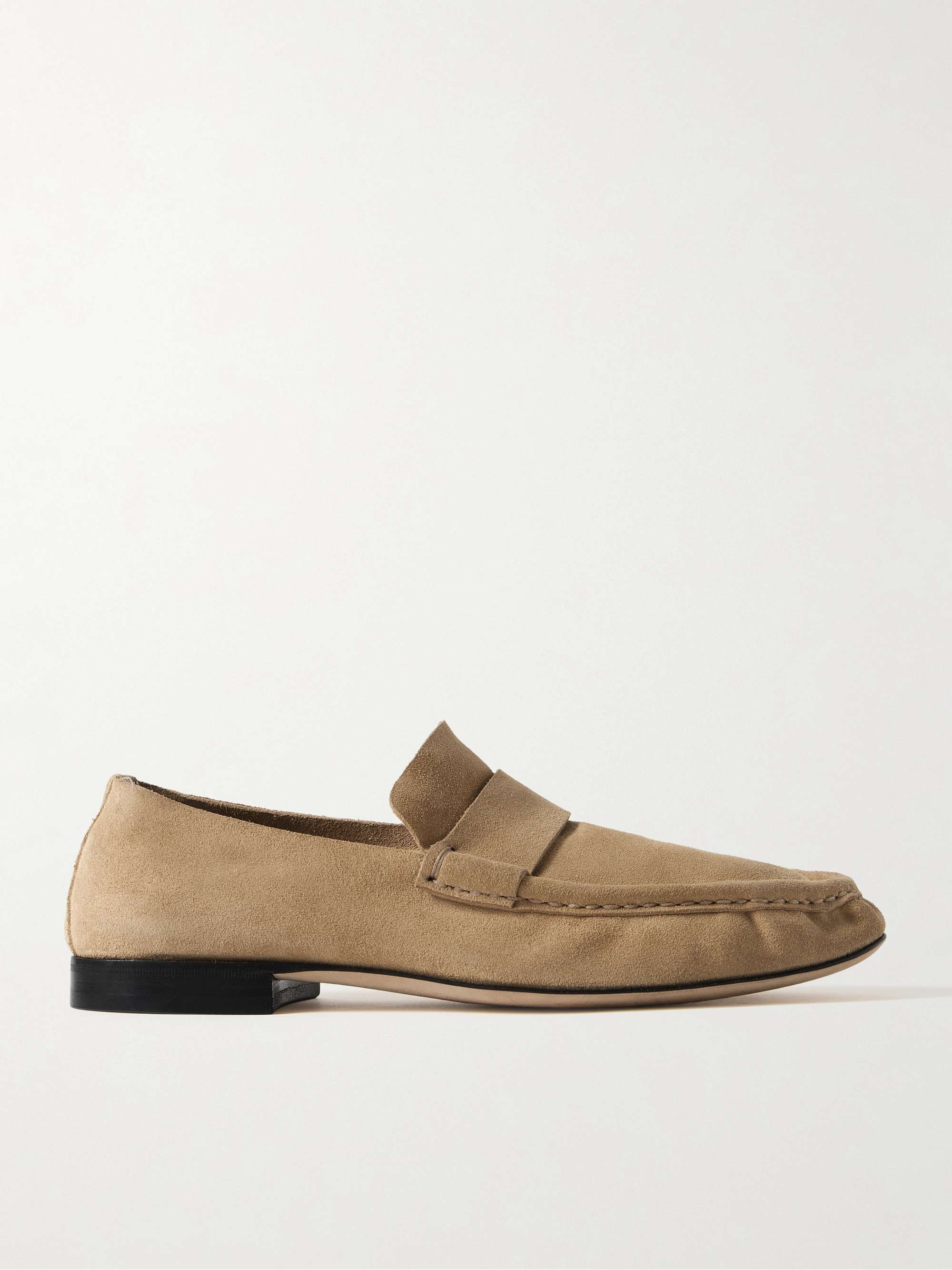 Suede Loafers