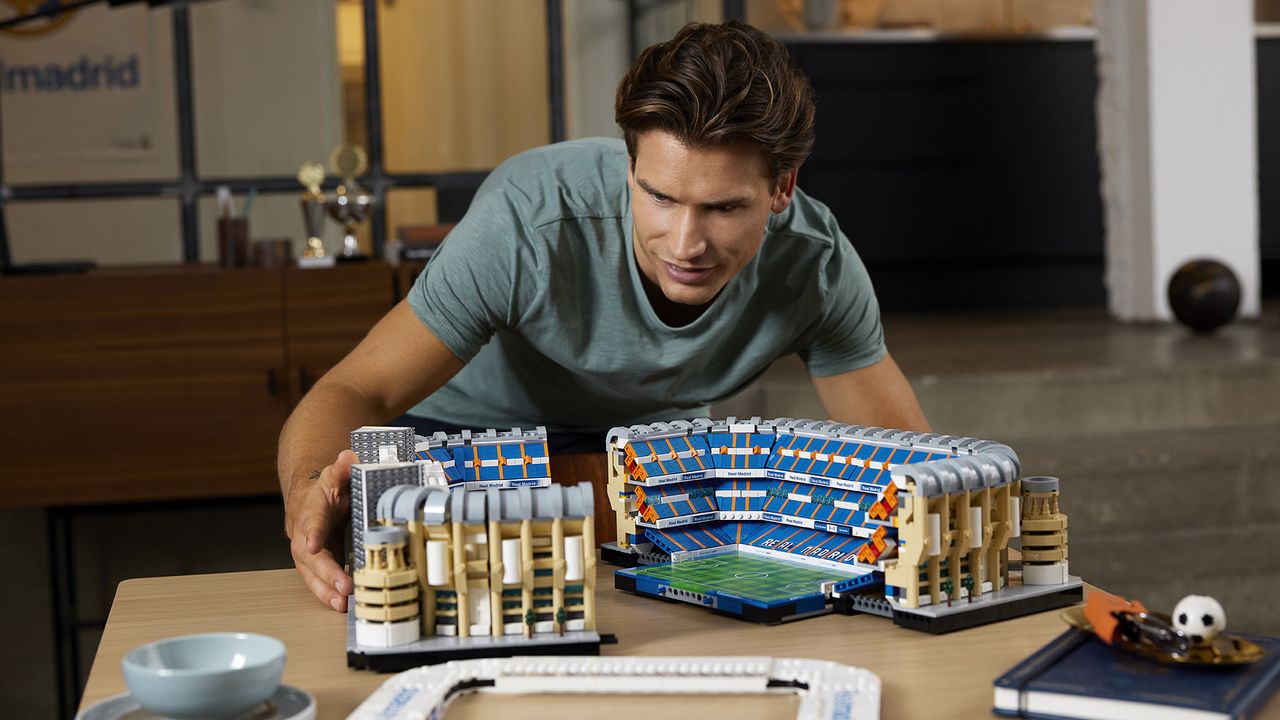 Lego Santiago Bernabeu Real Madrid FC stadium