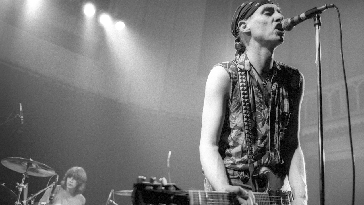 Gregg Sage (The Wipers) performs at the Paradiso  in Amsterdam