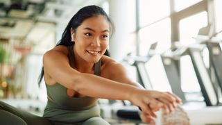 How to manage stress: A woman working out