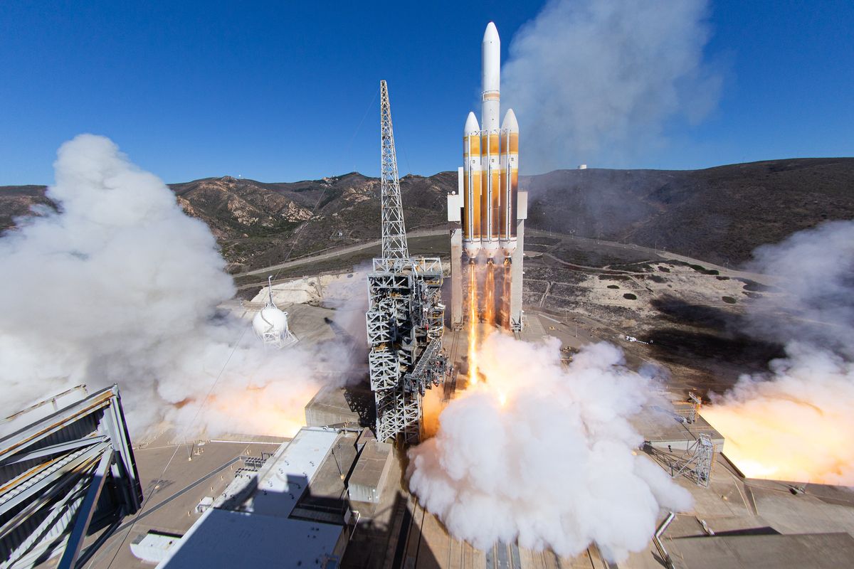 A United Launch Alliance (ULA) Delta IV Heavy rocket carrying a critical payload for the National Reconnaissance Office (NRO) lifted off with the NROL-91 mission from Space Launch Complex-6 on Sept. 24