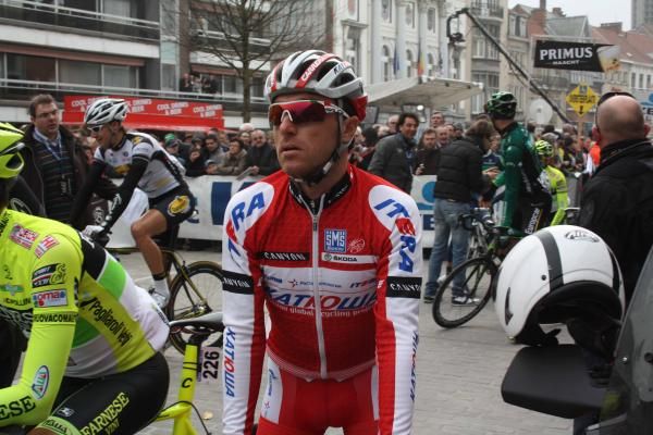 Luca Paolini (Katusha) has a lot of classics experience.