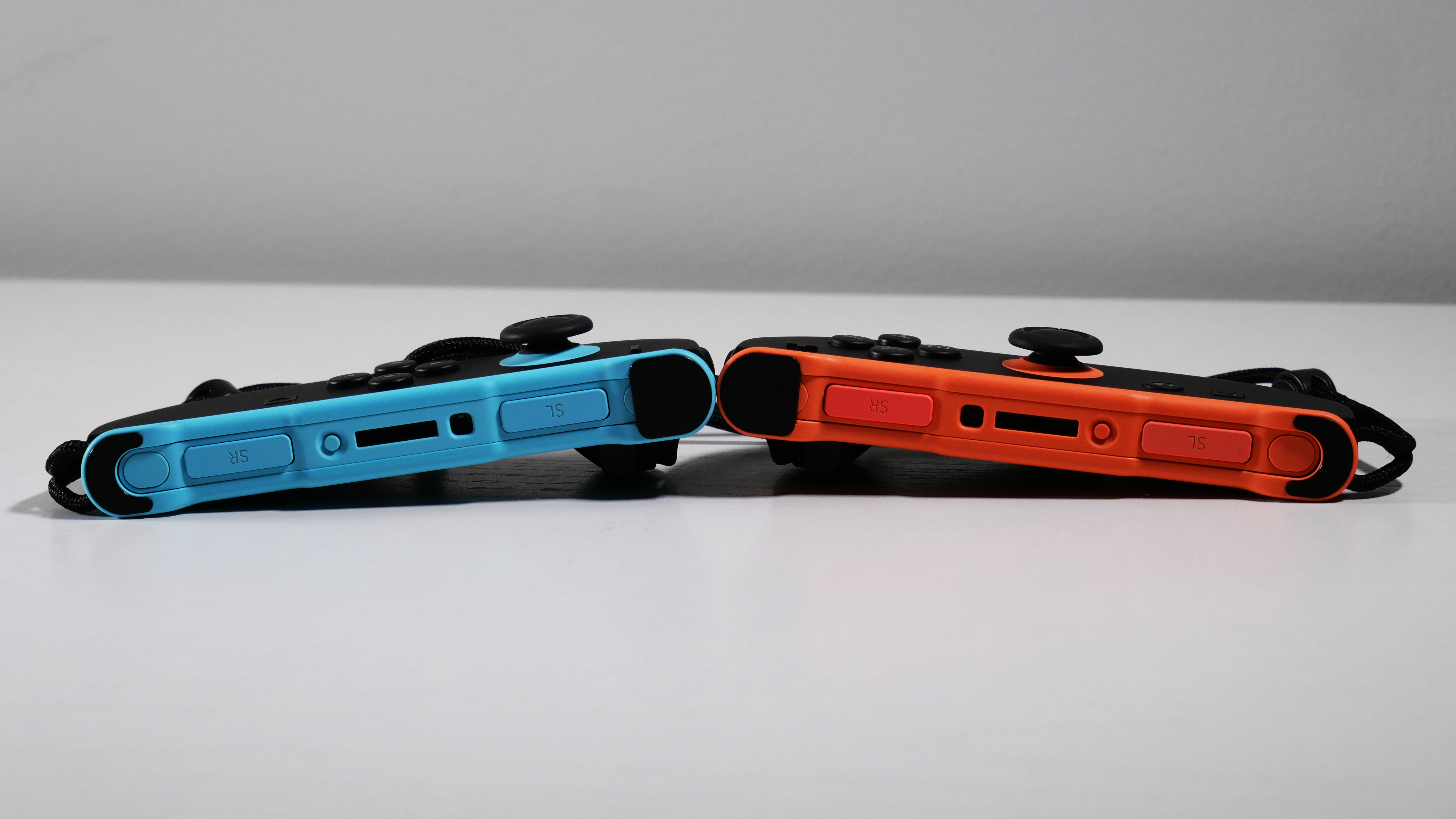 Nintendo Switch 2 Joy-Con 2 controllers detached with their Straps.