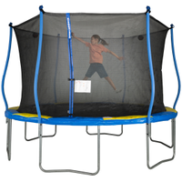 Bounce Pro 12-foot Trampoline with Classic Enclosure (Blue / Yellow) | Was $329 | Now $169 | Available now at Walmart