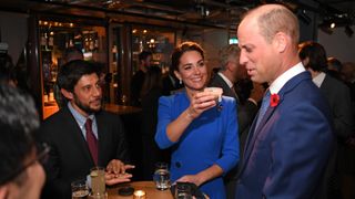 Kate Middleton joking around with Prince William
