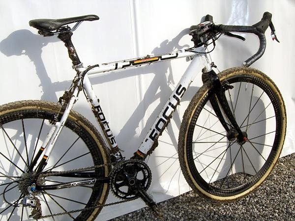 World women's 'cross champion Hanka Kupfernagel's bike is a Focus.