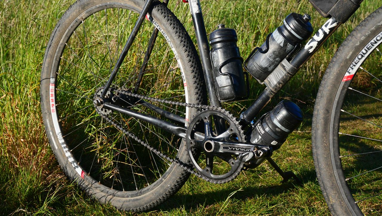 Surly Steamroller with bikepacking bags