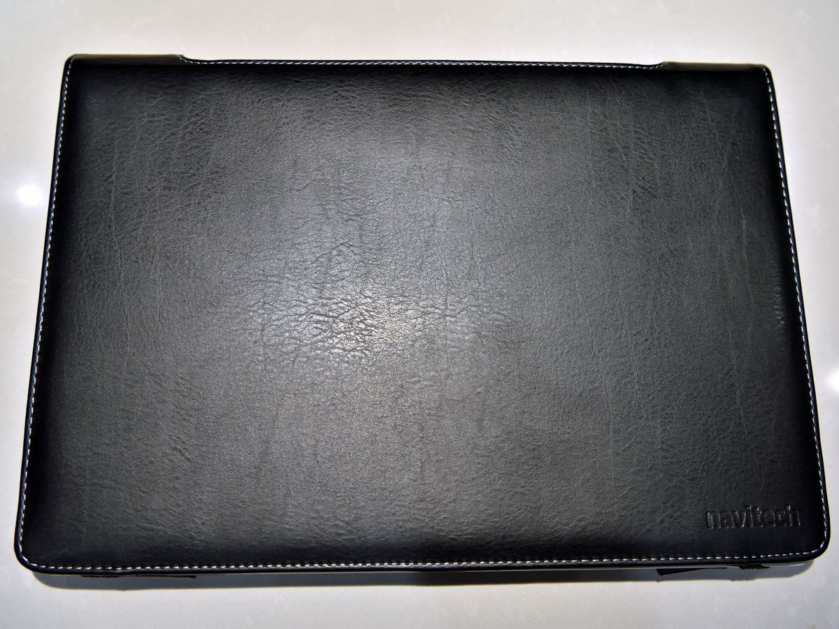 Navitech Microsoft Surface Book Leather Folio Case