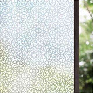 pretty patterned self-adhesive window film