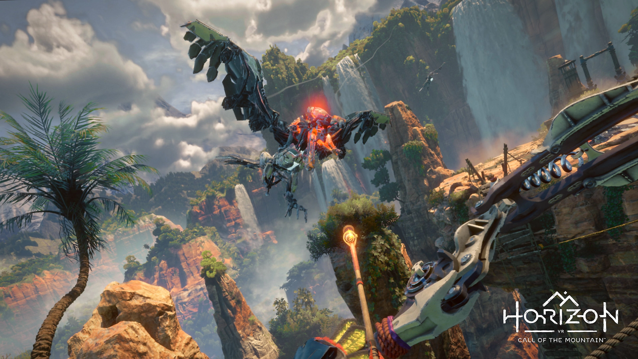 Horizon Call of the Mountain on PSVR2