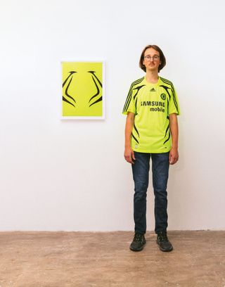 Chelsea FC, as featured in Paintings League, by Max Siedentopf, published by Hatje Cantz