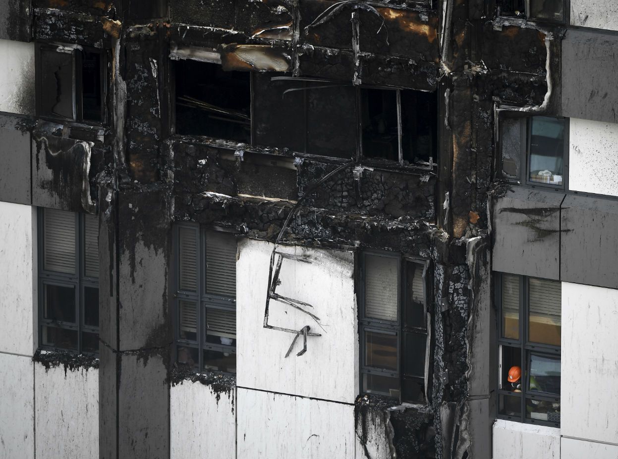 Grenfell fire cladding