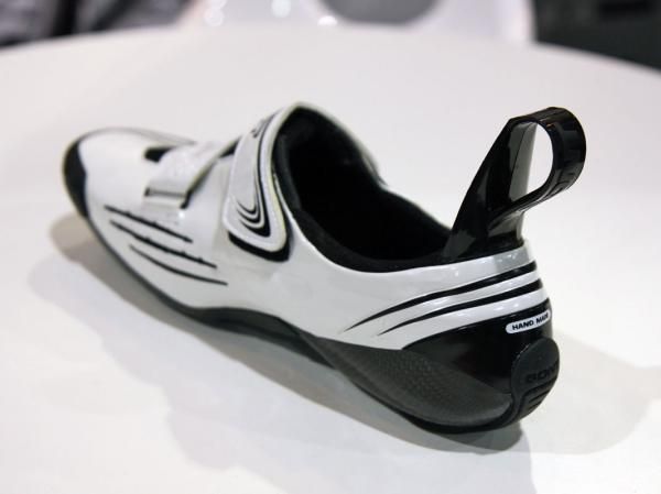 The giant heel strap and strike pad are both designed with transition areas in mind.