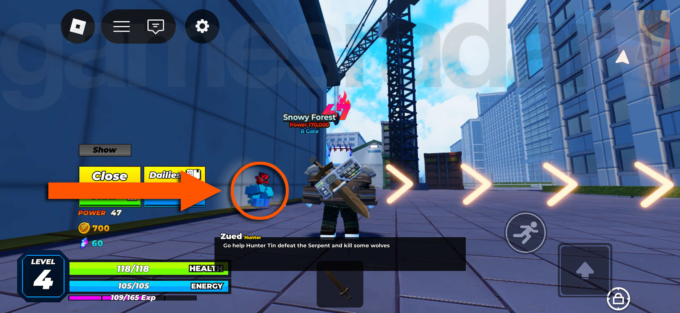 The NPC you redeem Solo Hunters codes with