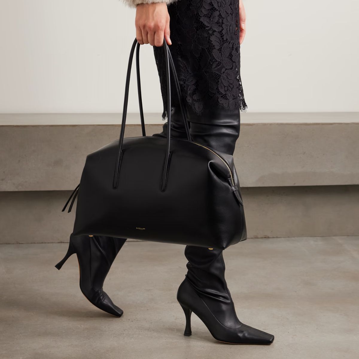 The Stockholm Textured-Leather Tote Bag