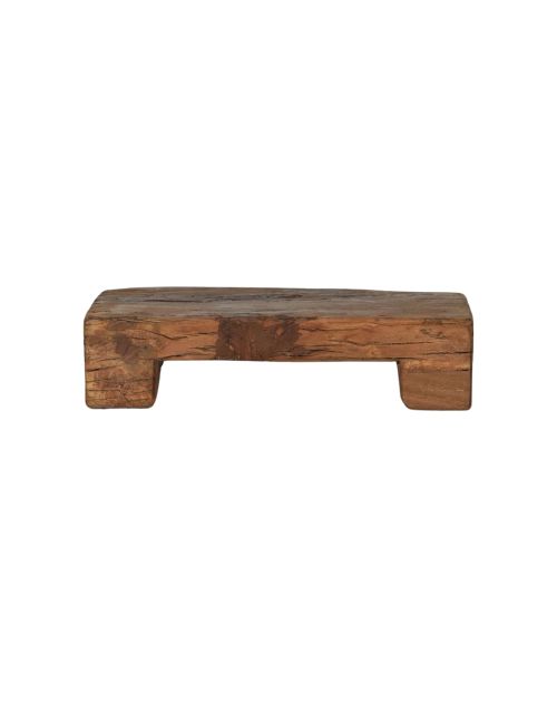 Found Natural Wood Pedestal