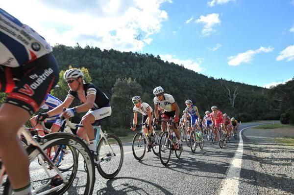 The peloton will see the leaders on the return and know exactly what's required after they cross Condor Creek.