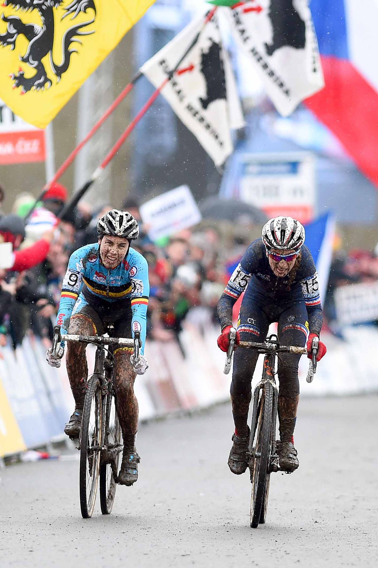 The sprint for the line