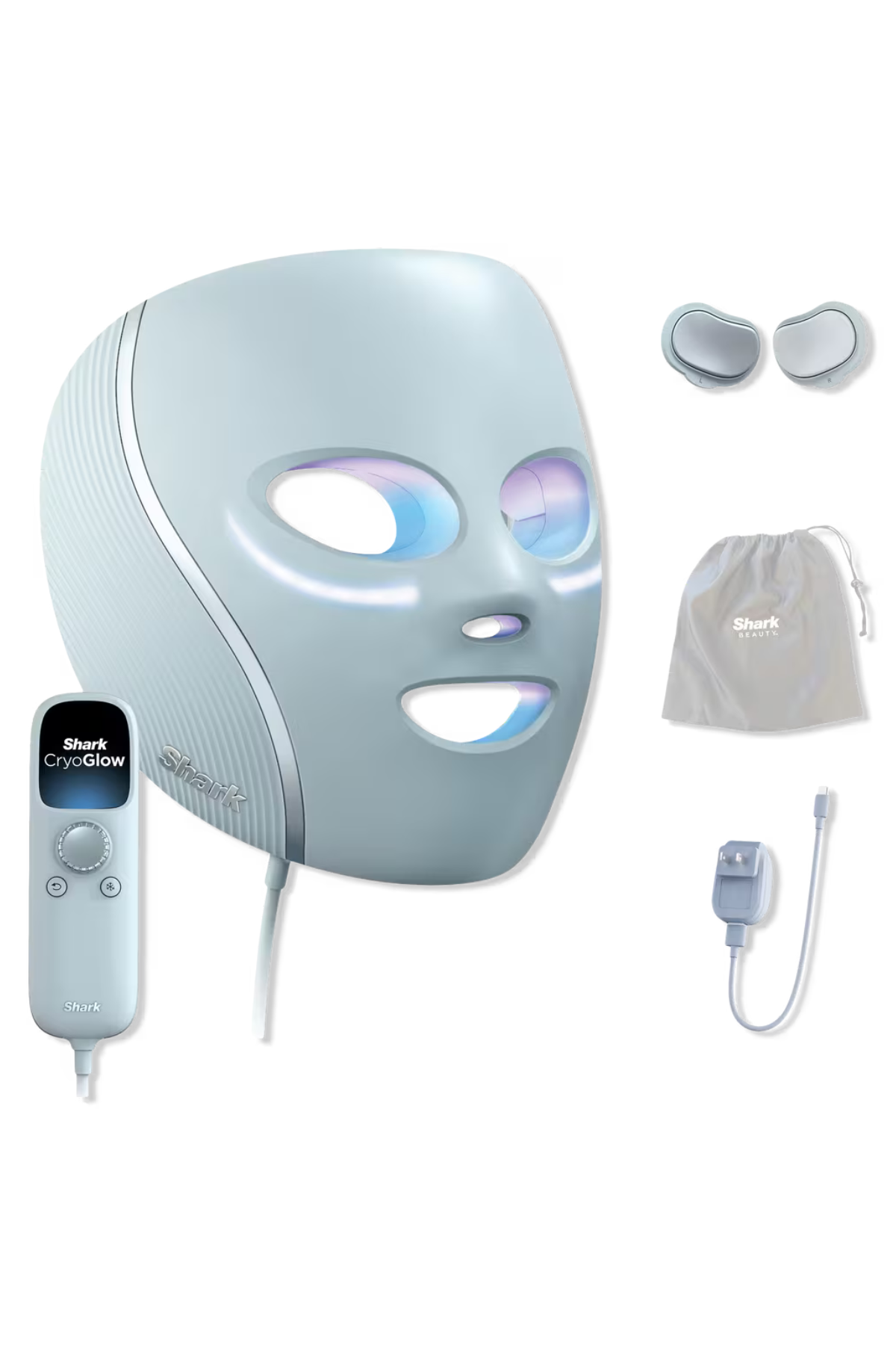 Shark Beauty, Shark™ CryoGlow™ Cooling + LED Anti-Aging & Skin-Clearing Mask
