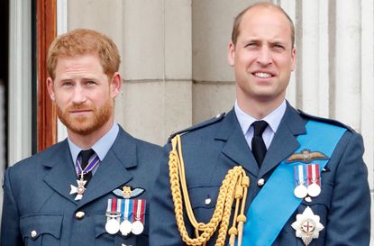 prince william prince harry reunite princess diana award letter