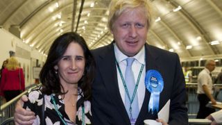 Marina Wheeler and Boris Johnson