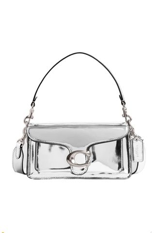 Tabby 20 Metallic Leather Shoulder Bag