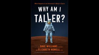 Cover art for "Why Am I Taller?" depicting an astronaut in a spacesuit standing on Mars.