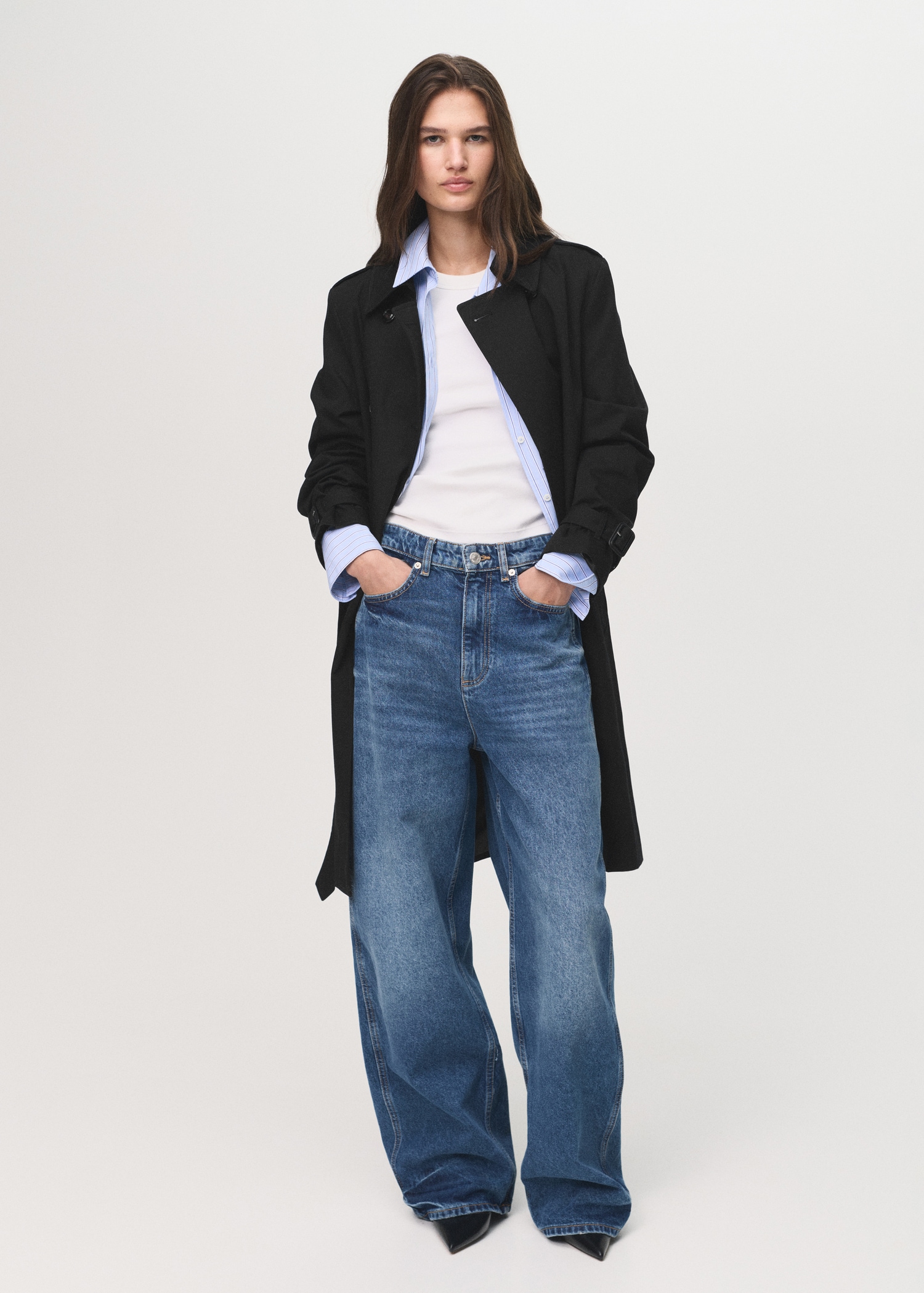 Classic Trench Coat With Belt - Women | Mango United Kingdom
