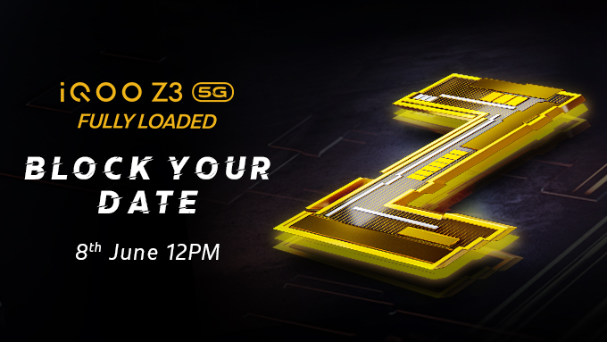 iqoo z3 launch date