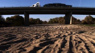 San Joaquin river runs dry