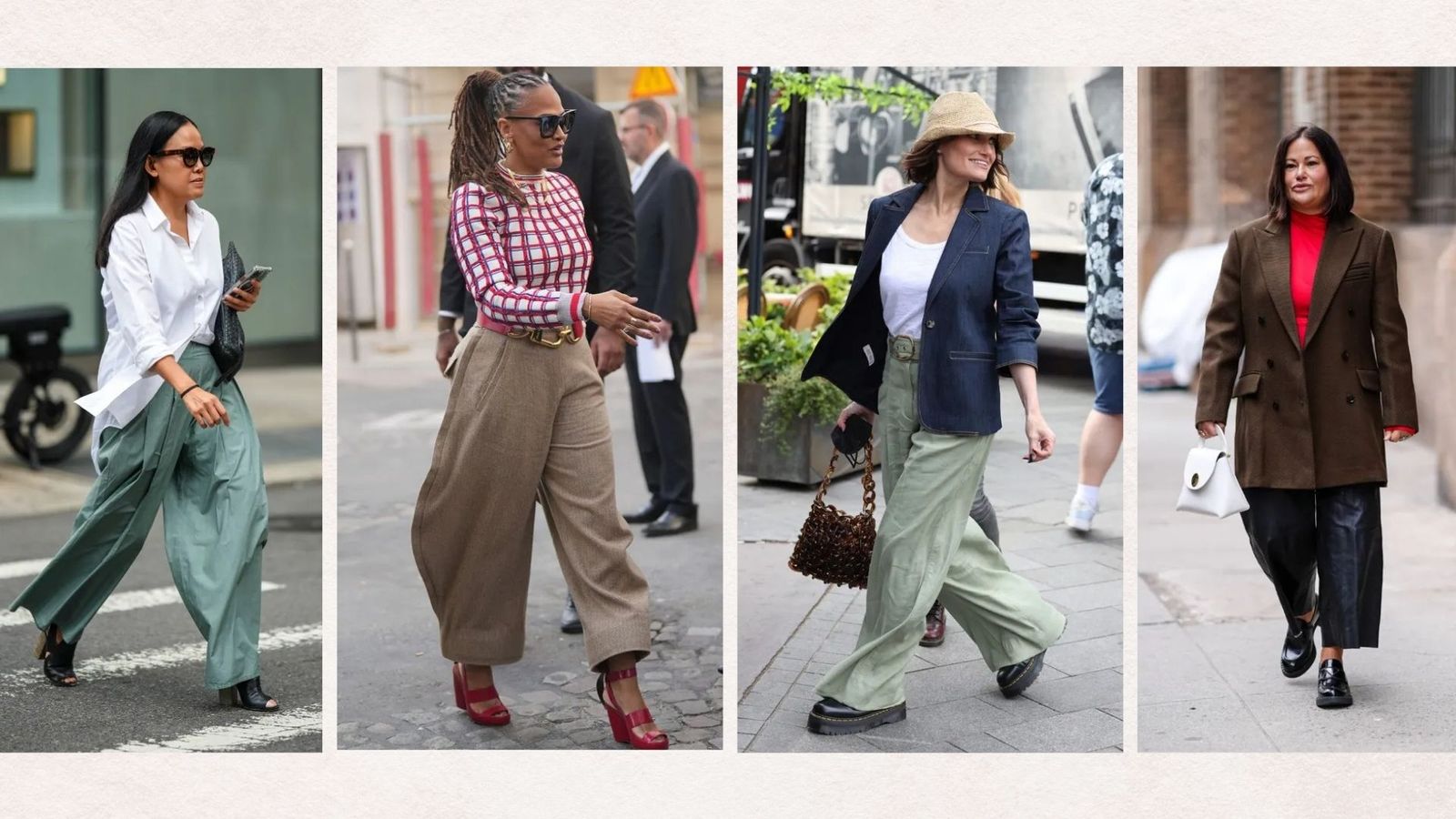 What Footwear To Wear With Wide Leg Trousers