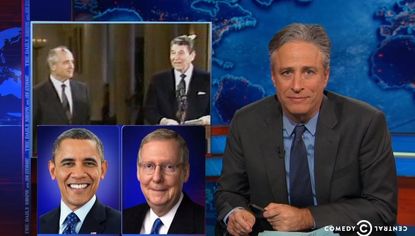 Jon Stewart puts the 2014 midterms in bittersweet context