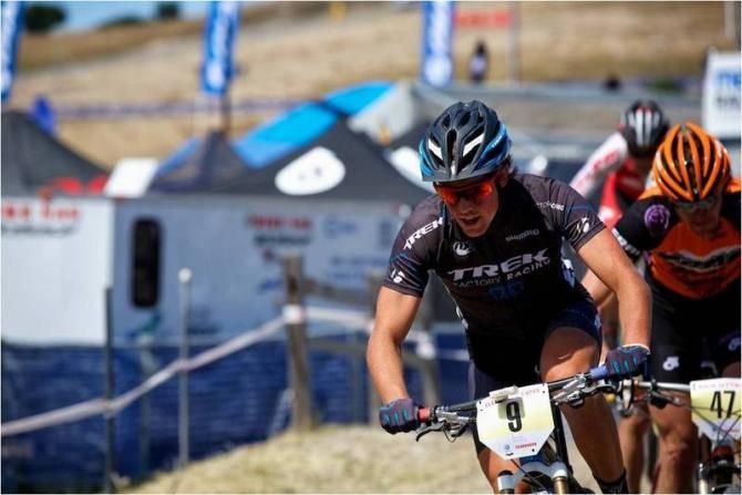 Sam Schultz (Trek Factory Racing) looked good early, but faded and didn't make the cut