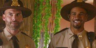 Damon Wayans Jr. in Super Troopers 2.