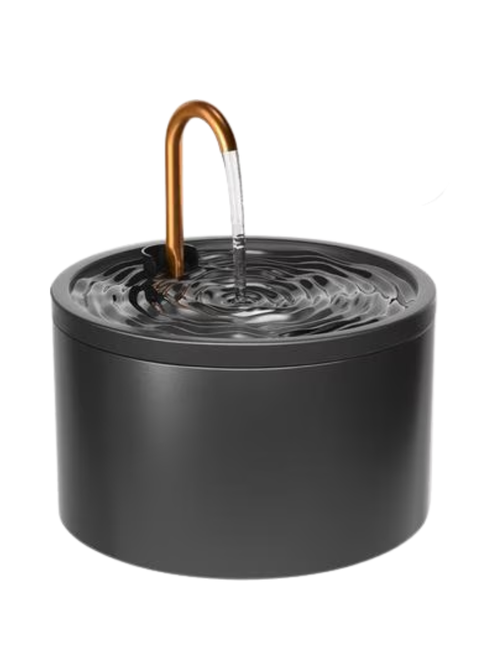 Ceramic Water Fountain With Copper Faucet