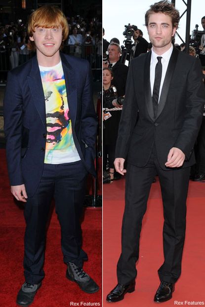 Rupert Grint & Robert Pattinson - Celebrity News - Marie Claire