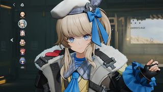 GIRLS' FRONTLINE 2: EXILIUM screenshot showing an anime character