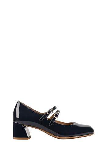 Hush Puppies Women's Virgo Shoes, Midnight Patent, Us 10.5