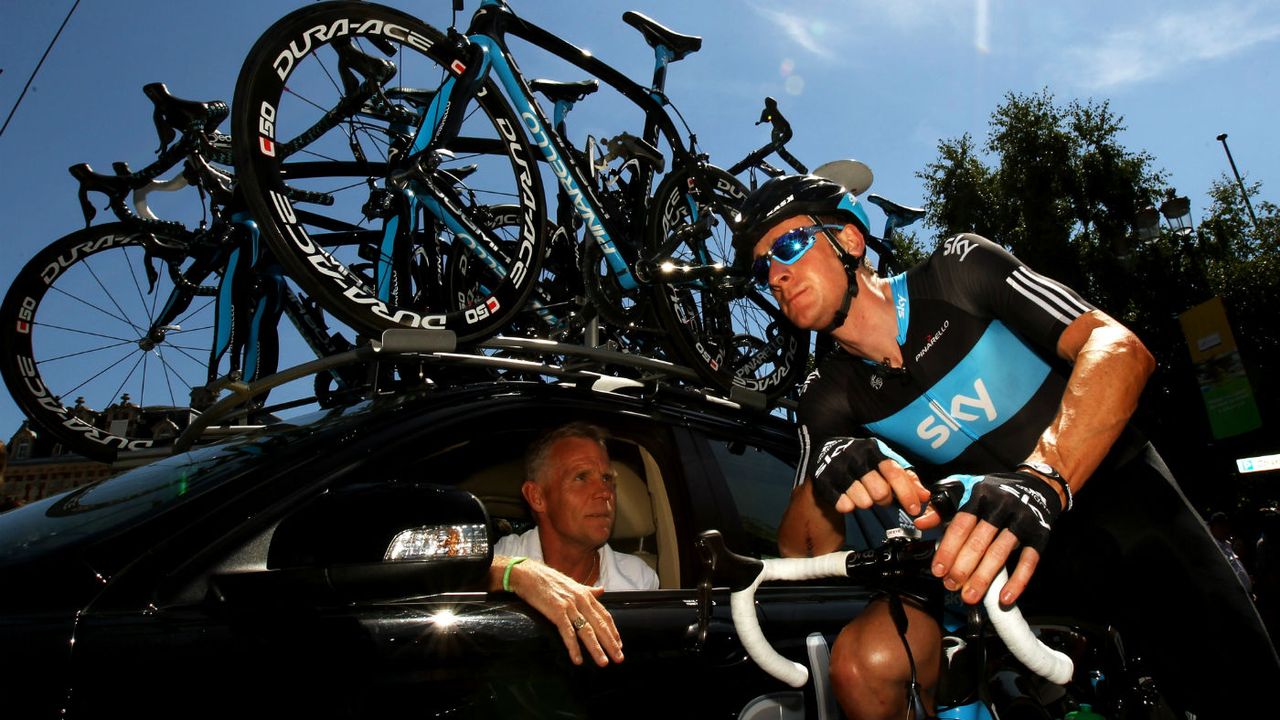 Shane Sutton Bradley Wiggins Team Sky cycling