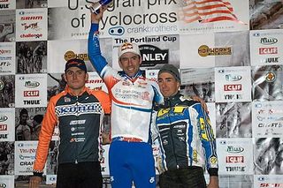 The elite mens' 2008 USGP podium