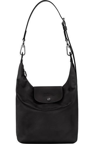 Medium Le Pliage Xtra North/south Leather Hobo Bag