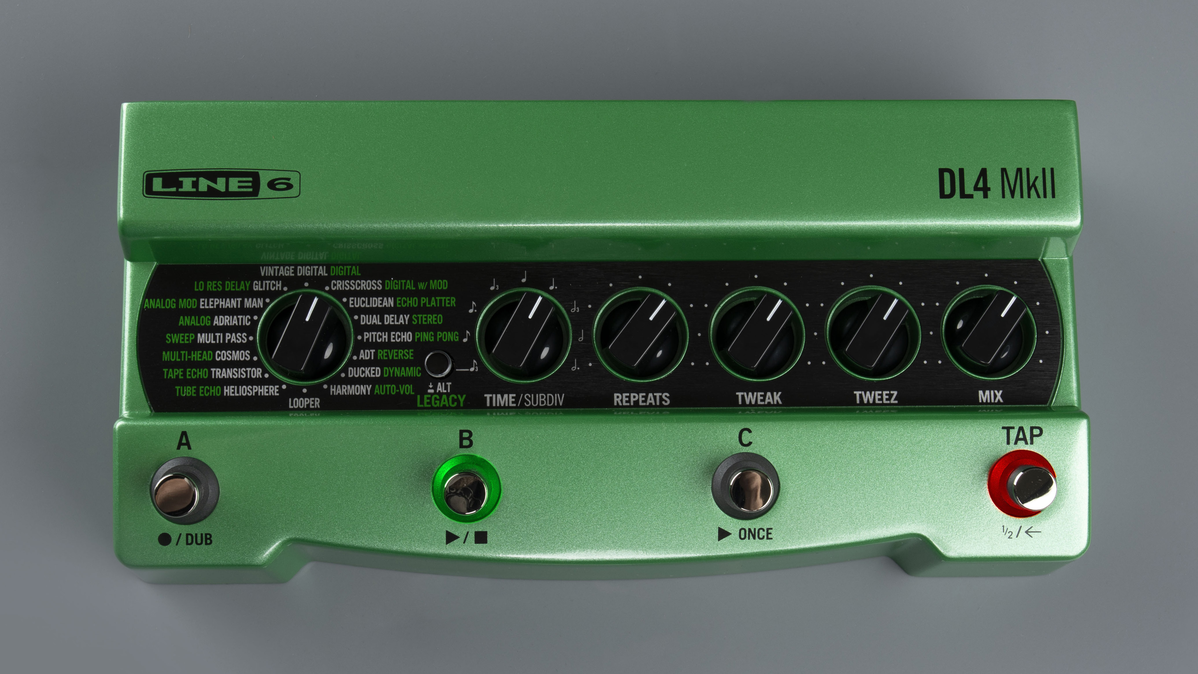 Line 6 officially reveals the DL4 MKII Delay modeller pedal