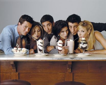 The names of all six 'Friends' were inspired by characters from 'All My Children.'