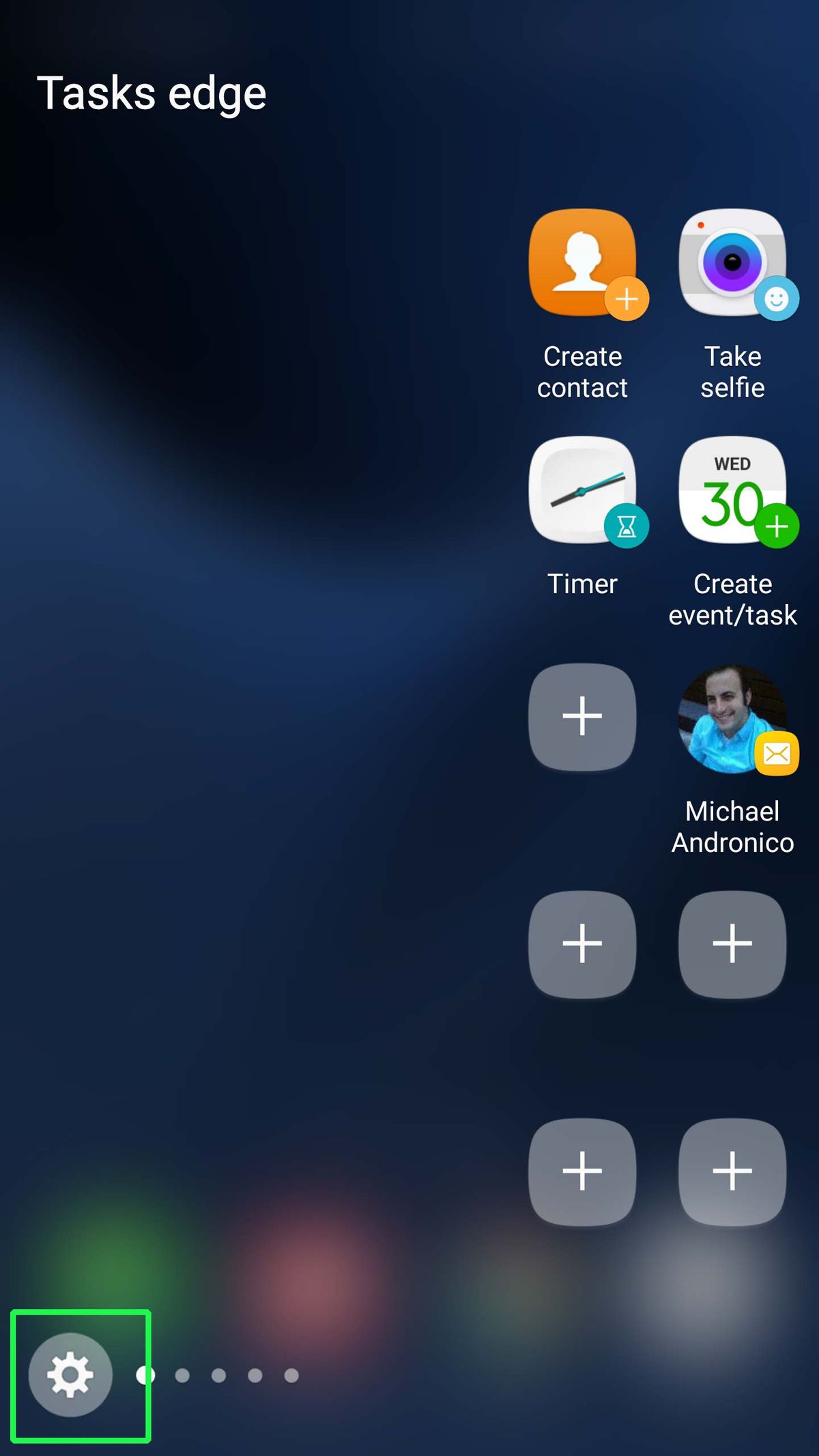Galaxy S7 Edge How to Set Up Edge Screen Samsung Galaxy S7 User